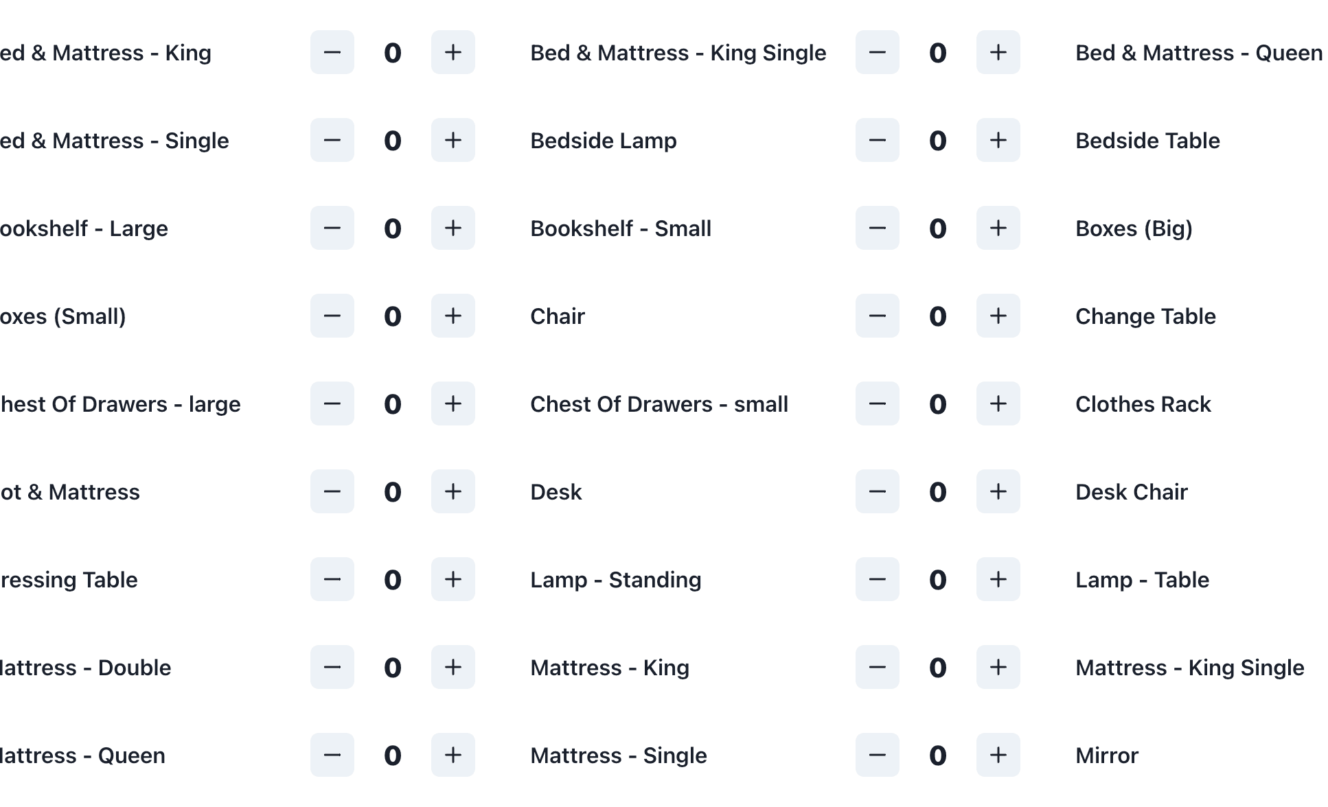Inventory Calculator